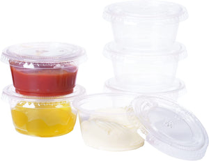 Souffle / Portion Cups with Lids