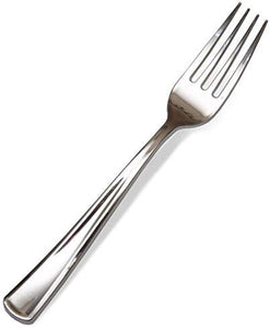 Silver Plastic Forks