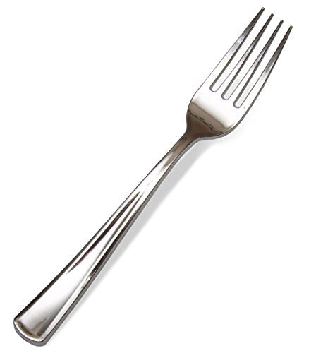 Silver Plastic Forks